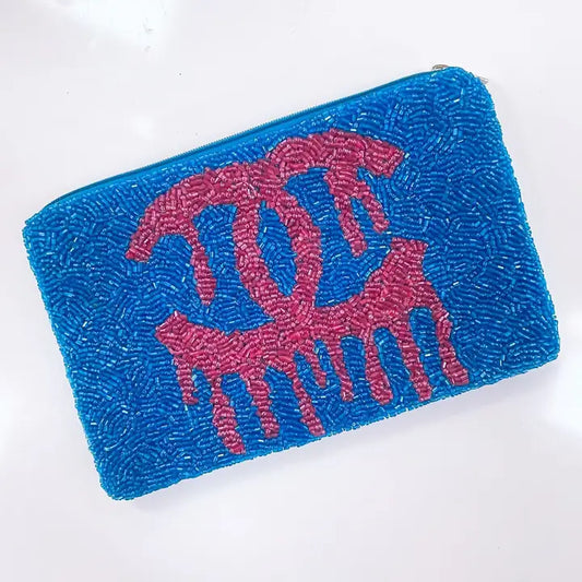 Pink Dripping C Pouch