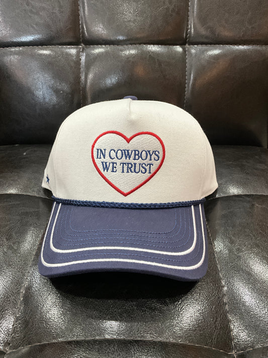 In Cowboys We Trust Hat