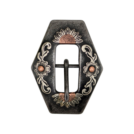 SUNFLOWER COPPER DOT BUCKLE