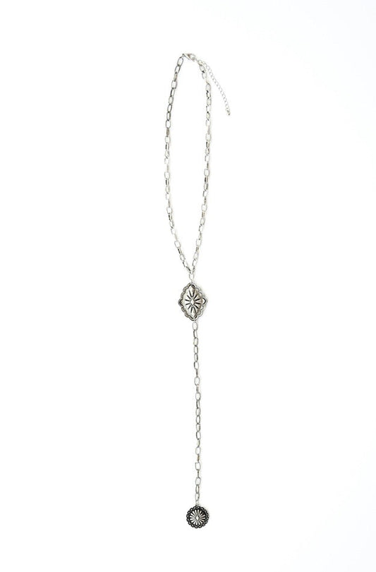 LARIET LINK CHAIN DIAMOND CONCHO