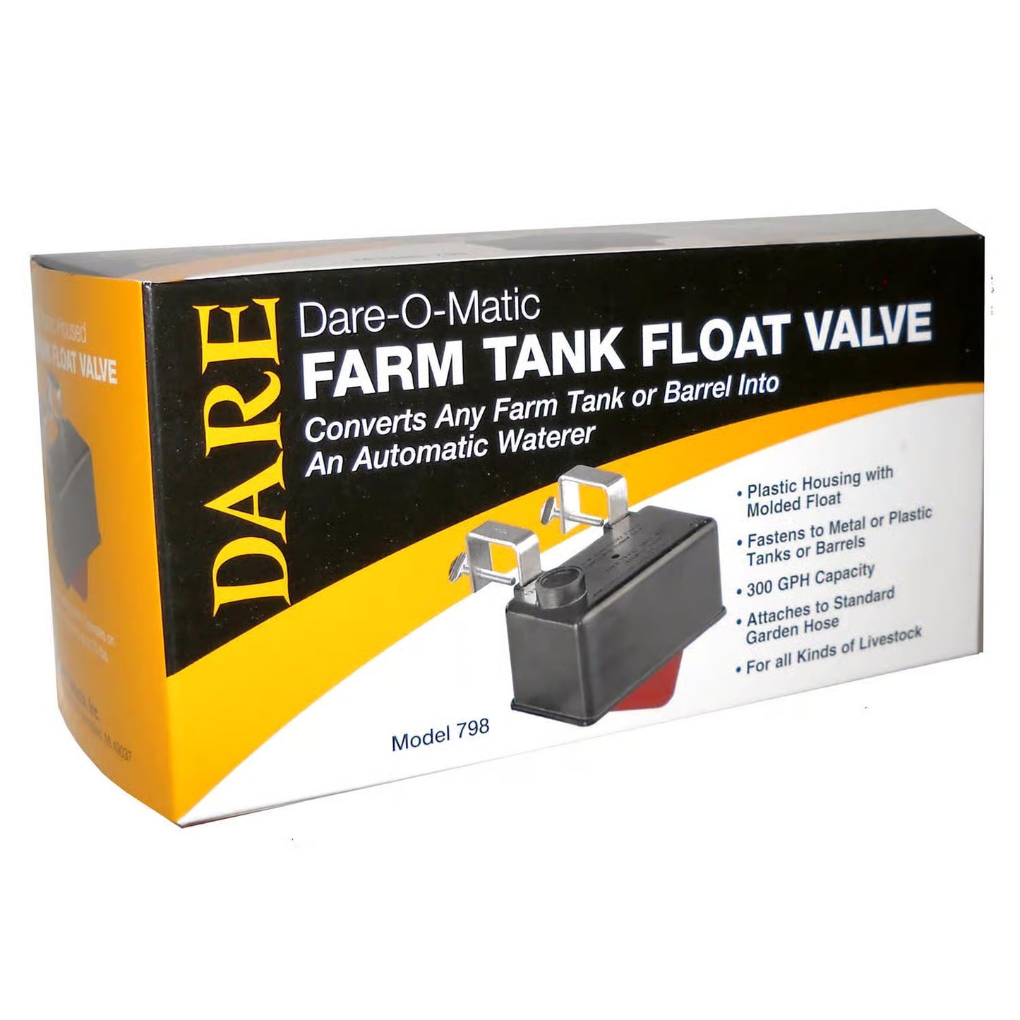DARE-O-MATIC WATER TANK FLOAT VAVLE