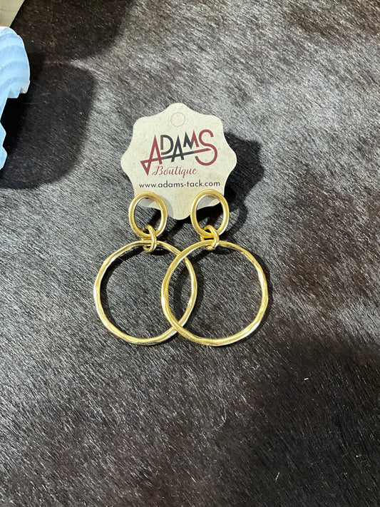 Roselene Gold Earrings