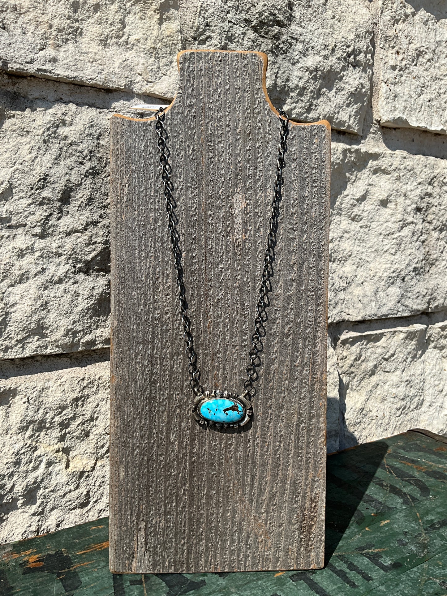 Randy Billy Turquoise & Sterling Silver Necklace