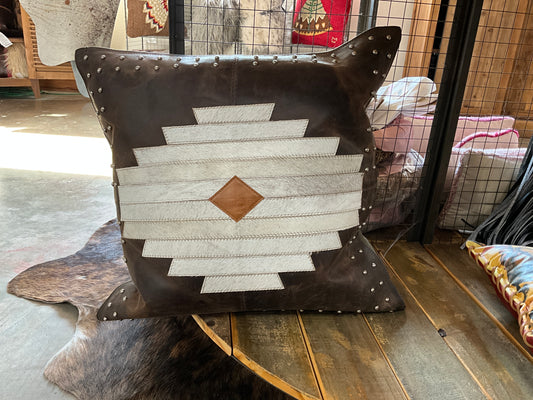 AZTEC HIDE PILLOW