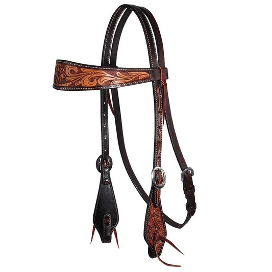 PC PRAIRIE FLOWER BROWBAND HEADSTALL