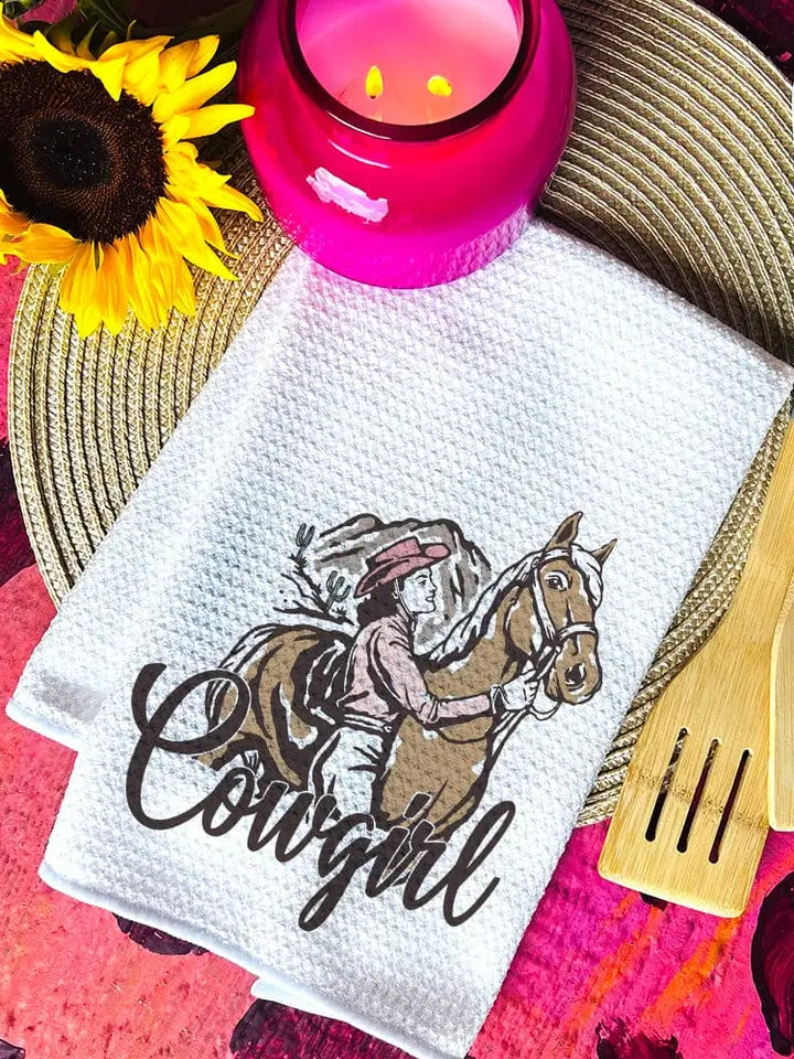 Waffle Weave Decorative Hand Towel 16x23.5"