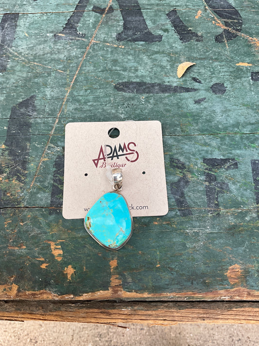 Turquoise Necklace Charm
