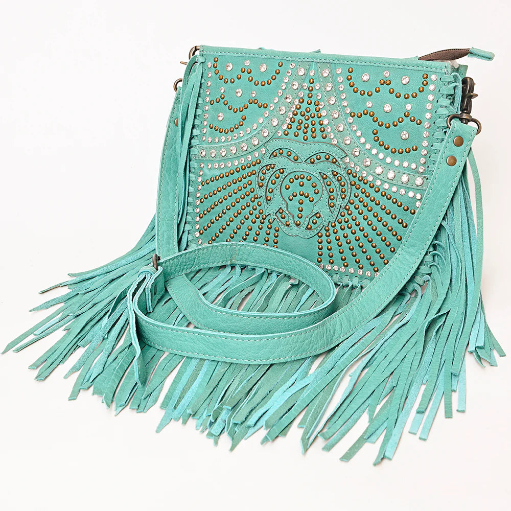 American Darling Crossbody Hand Tooled Genuine Western Leather Women Bag