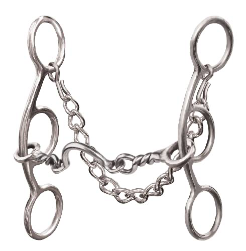 FUTURITY BIT 5.5 TWISTED LOW PORT
