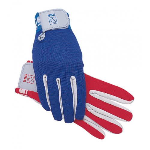 1000 BLUE MED/9 LEFT SSG POLO/TEAM ROPER