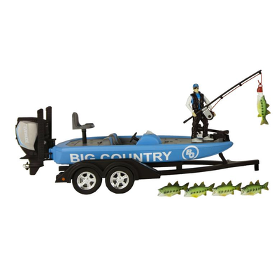 Bc Toy Bass Boat & Trailer