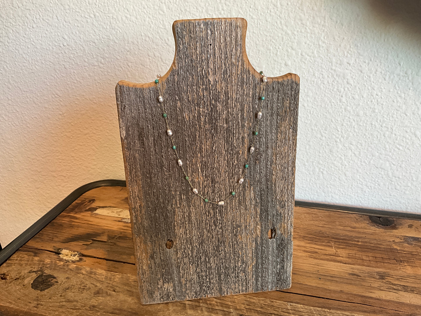 Pearl & Turquoise Necklace