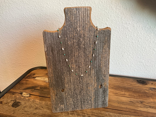 Pearl & Turquoise Necklace
