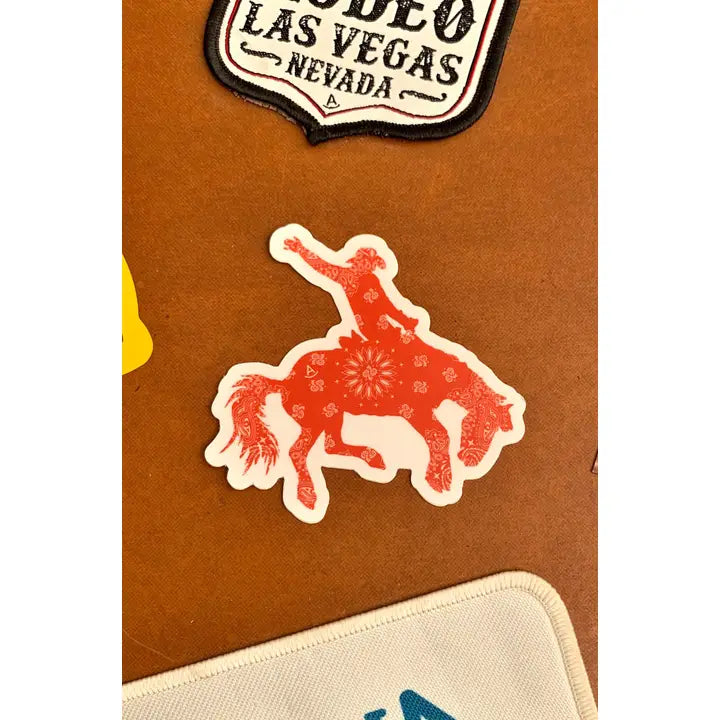Rockin A Vinyl Stickers