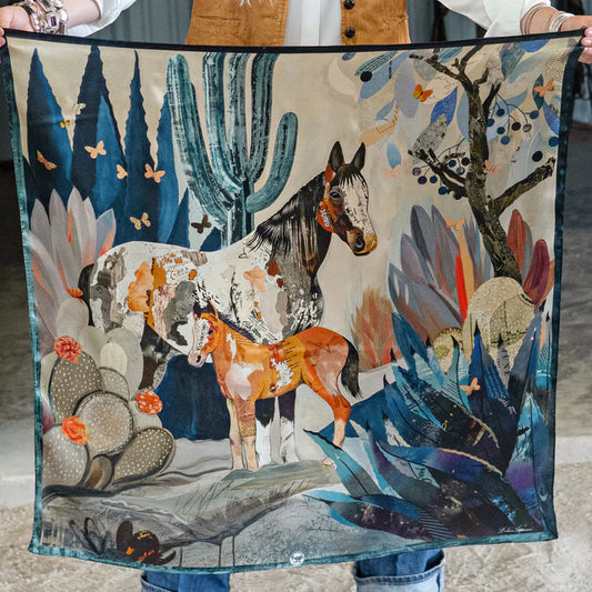 Blue Melodies Scarf