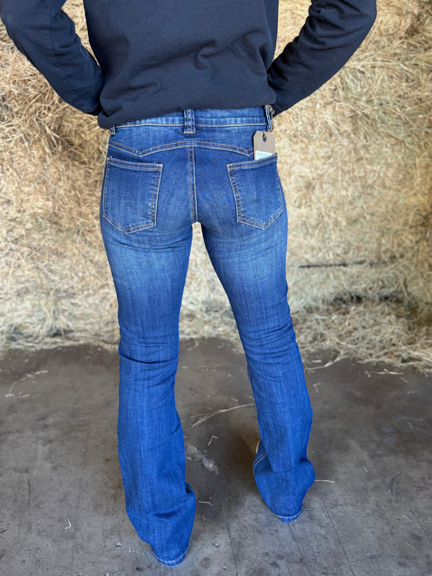 STETSON PLAIN BACK POCKET W/BACK YOKE