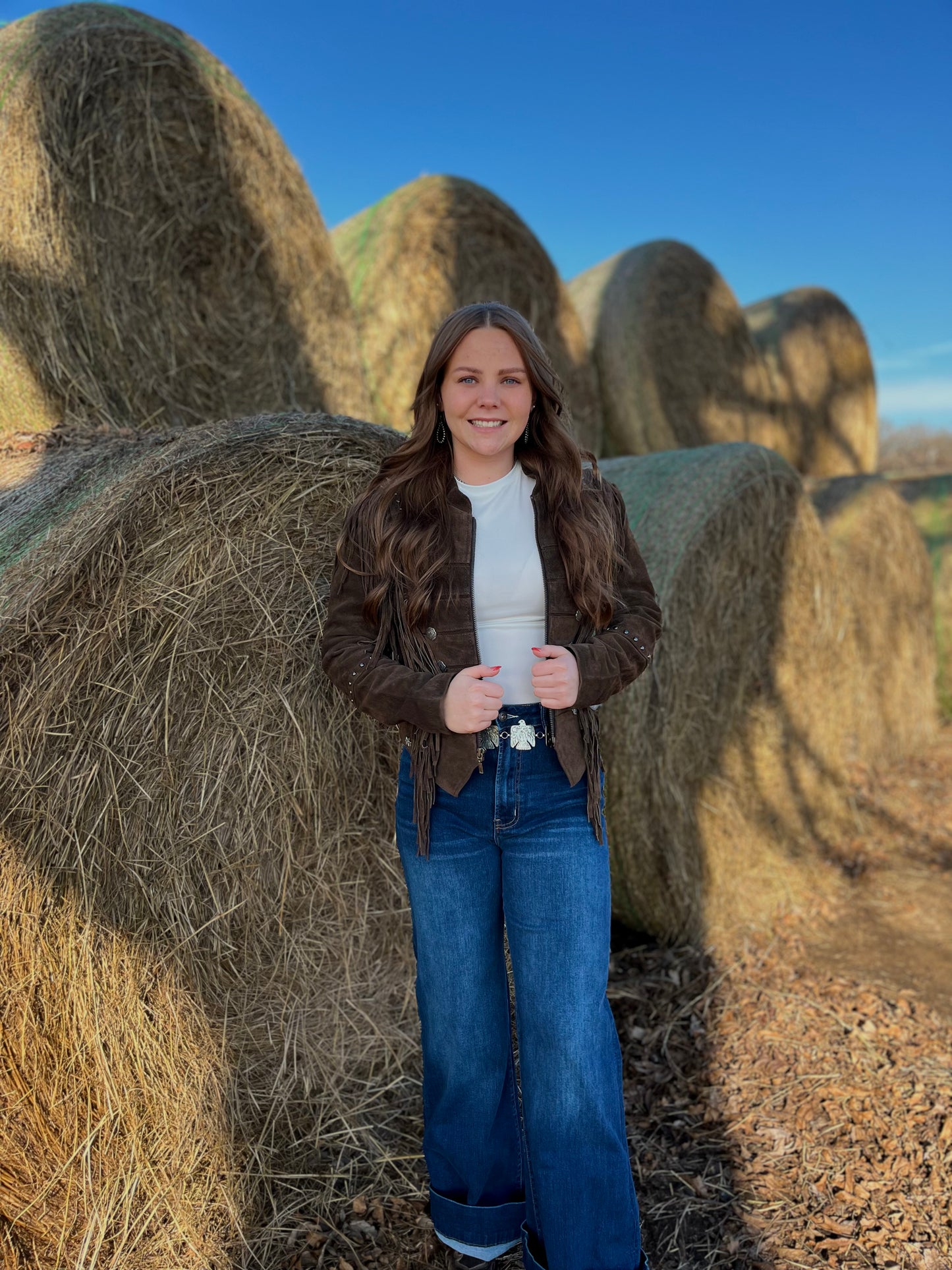 Leather Jacket - Brianna Brown