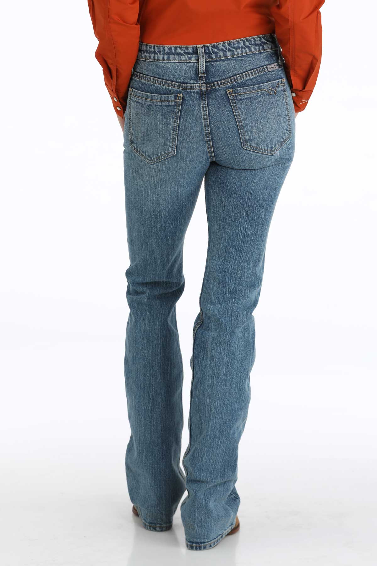 Cruel Girl Women's Slim Fit Hannah Boot Cut - Medium Stone