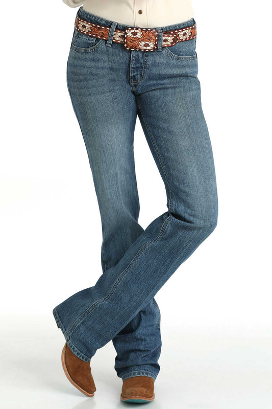 Cruel Girl Hannah Boot Cut Medium Stone Wash