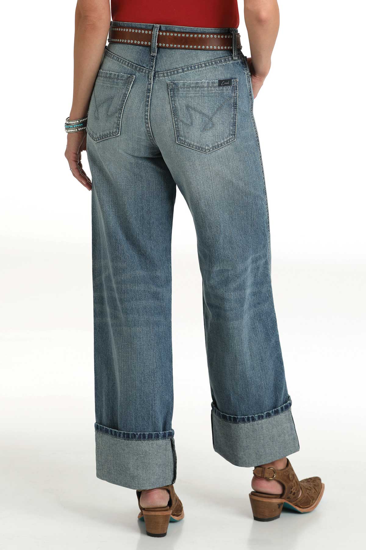 Cruel Girl Casey Med Stone Wide Leg