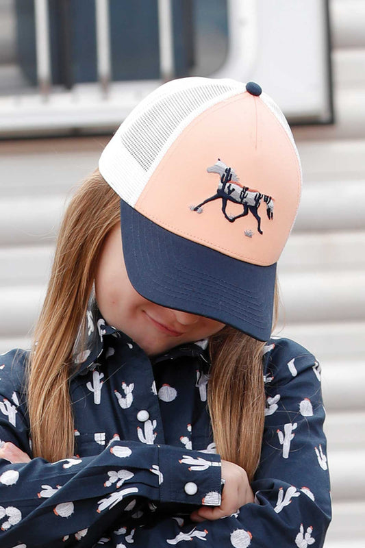 Cruel Girl Girl's Trucker Cap Peach