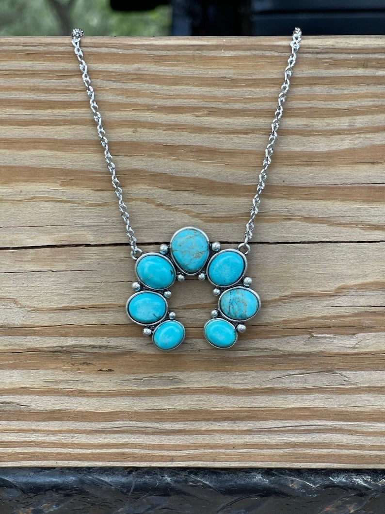 Turquoise Squash Necklace