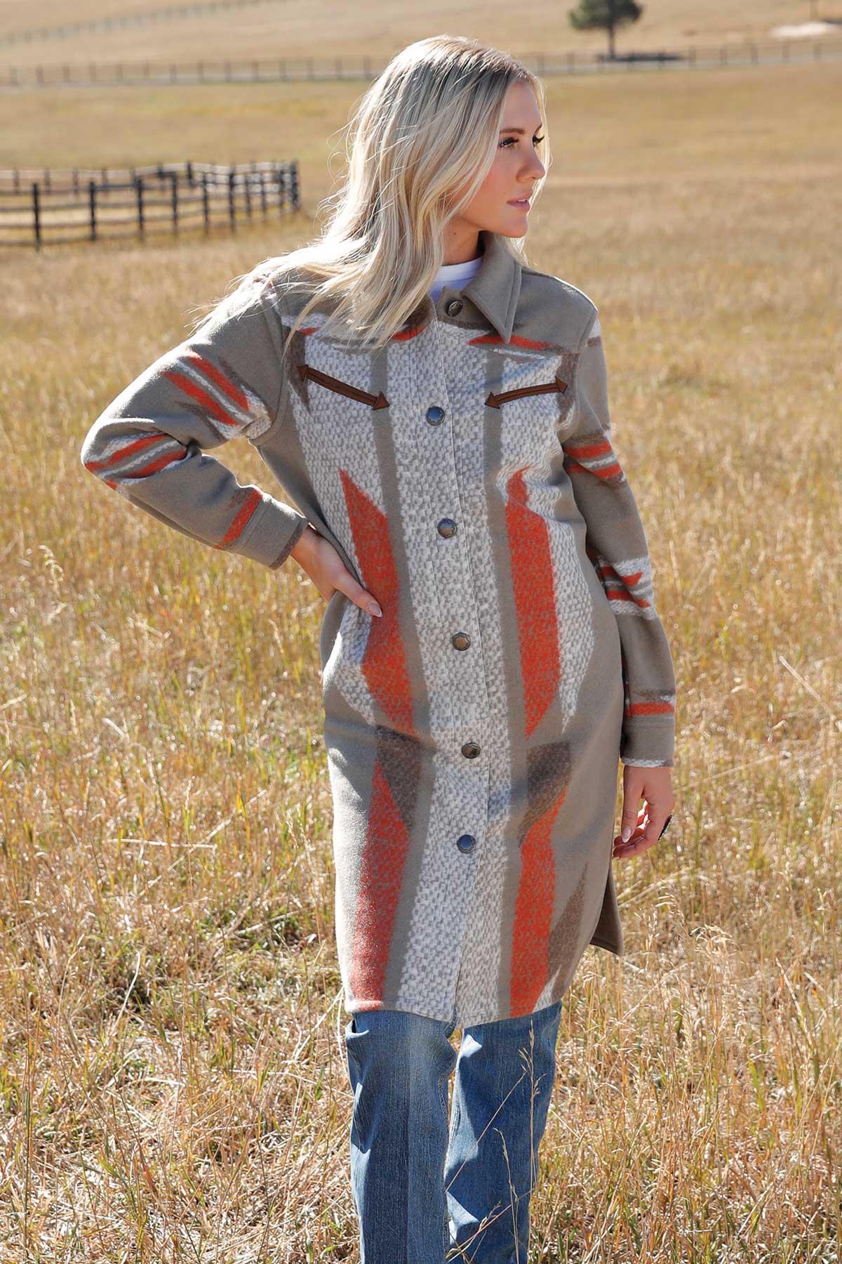 Cruel Girl Womens Stone Sweater Knit Duster Jacket