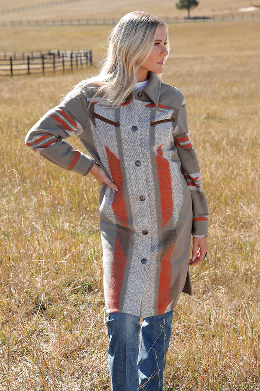 Cruel Girl Womens Stone Sweater Knit Duster Jacket