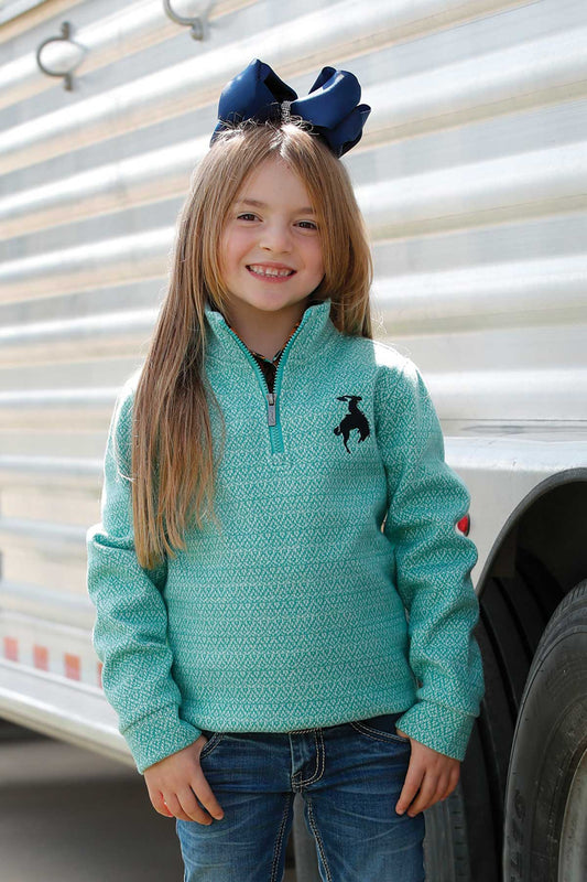 Cruel Girl Kids Turquoise Pullover