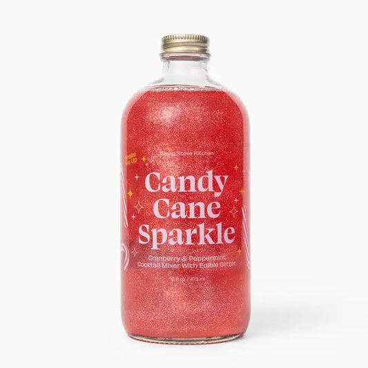 Candy Cane Sparkle Cocktail & Mocktail Mixer, 16 Fl oz