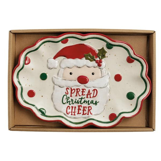 Christmas Santa Sentiment Tray