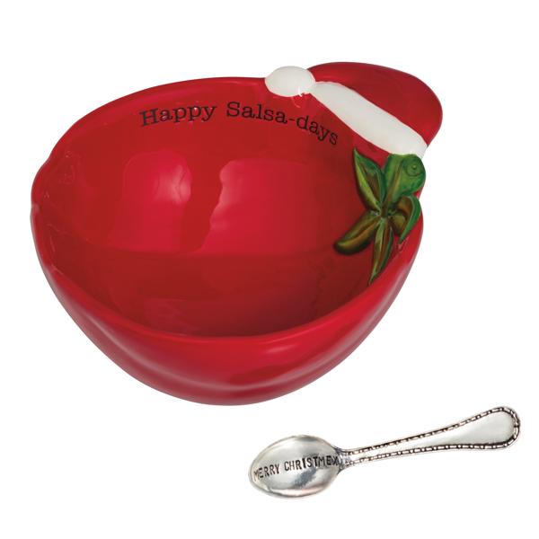 Christmas Tomato Tidbit Bowl Set