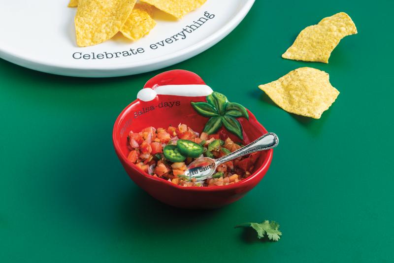 Christmas Tomato Tidbit Bowl Set