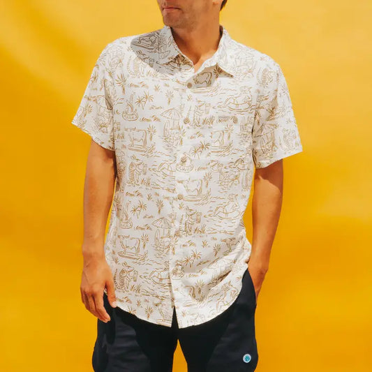 City Slicker Button Up Short Sleeve