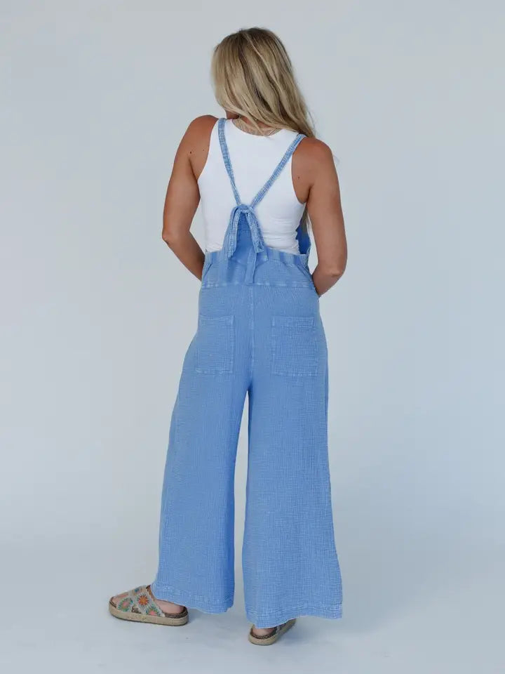 Coast To Coast Jumpsuit - Blue