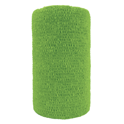Coflex Cohesive Bandage Neon Green 4" X 5 YD
