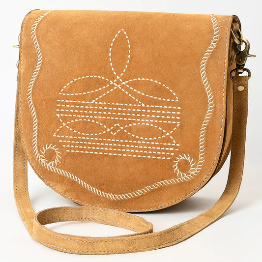 American Darling Crossbody Genuine Western Suede Leather women bag