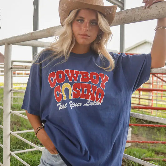 Cowboy Casino Tee