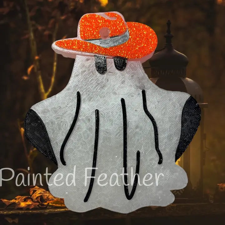 Cowboy Ghost Car Freshie