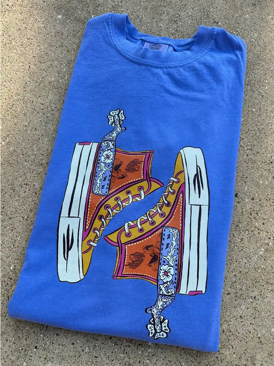 Cowboy Kicks  Graphic Tee