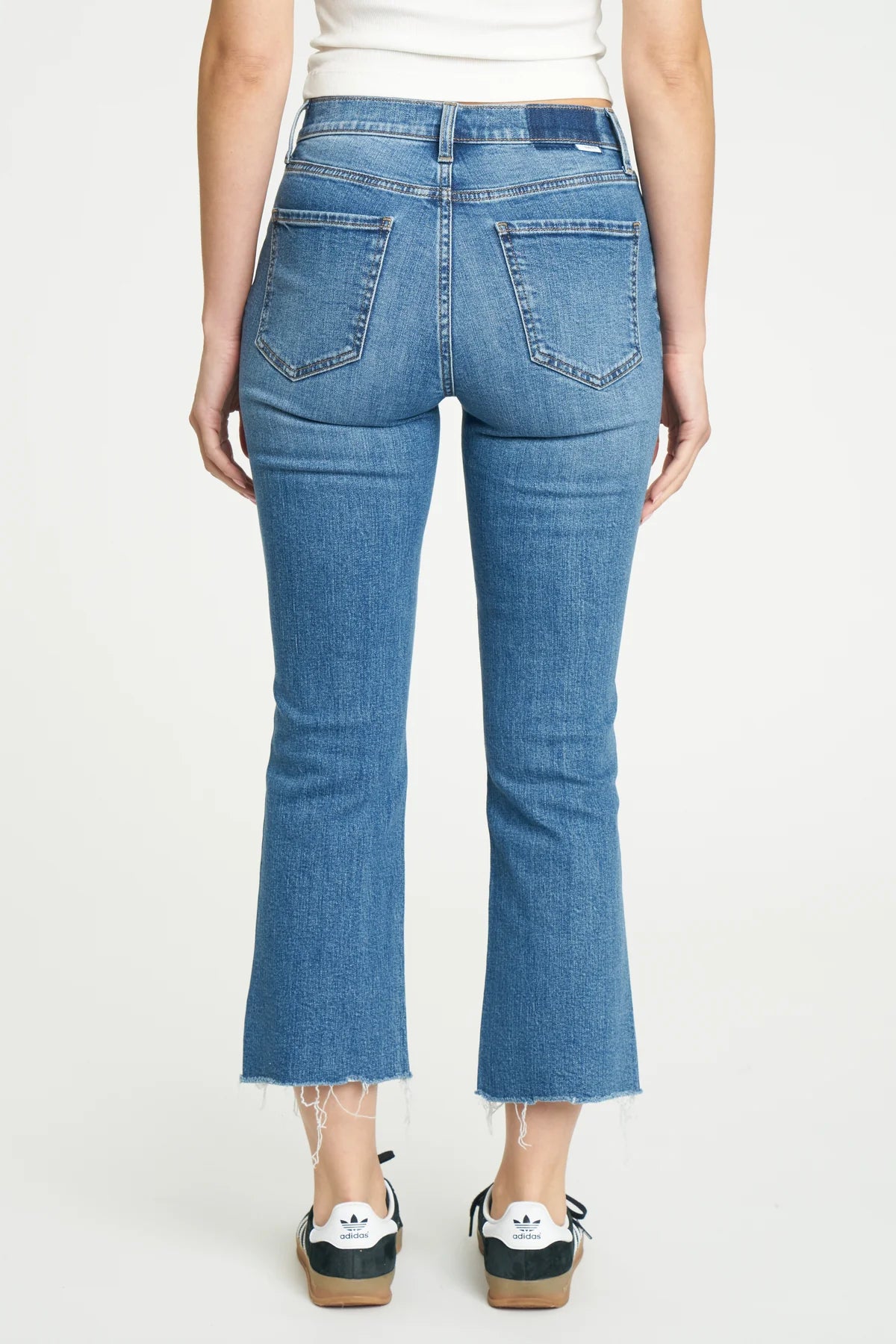 Daze Shy Girl High Rise Crop Flare