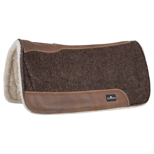 Blended Felt Saddle Pad with Fleece Bottom, 3/4-inch