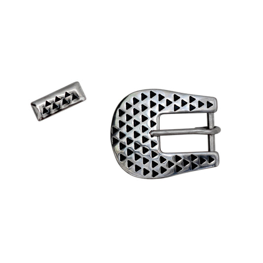 Black Rasp Buckle Set