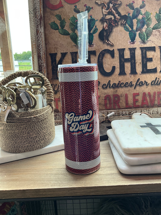 FOOTBALL TUMBLER