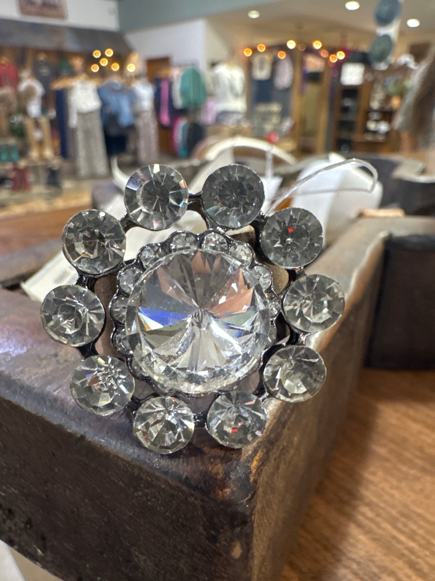Crystal Button Slide