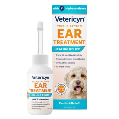 Vetericyn Triple Action Ear Trtment 1.5 OZ