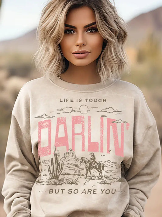 Darlin Mineral Graphic Sweatwhirts