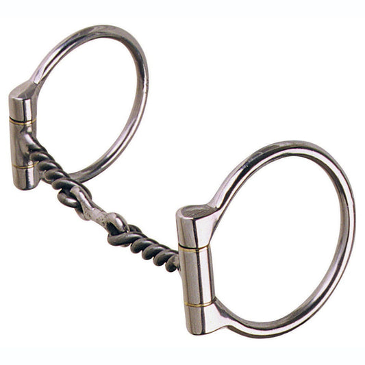 OFFSET D TWISTED DOG BONE SNAFFLE