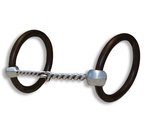 BOB AVILA COPPER SWEET IRON TWIST MOUTH SNAFFLE
