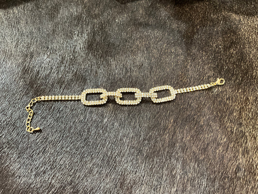 Gold Link Bracelet